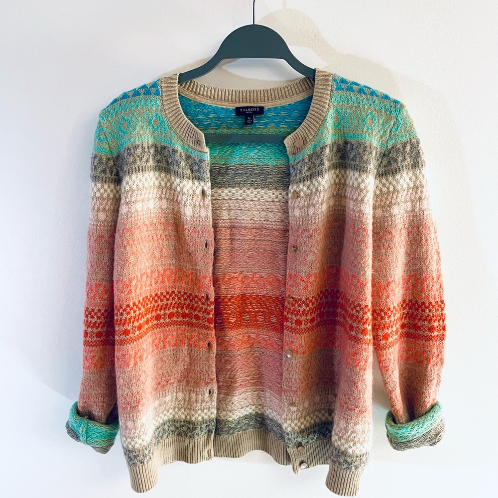 Fair Isle Talbots Cardigan